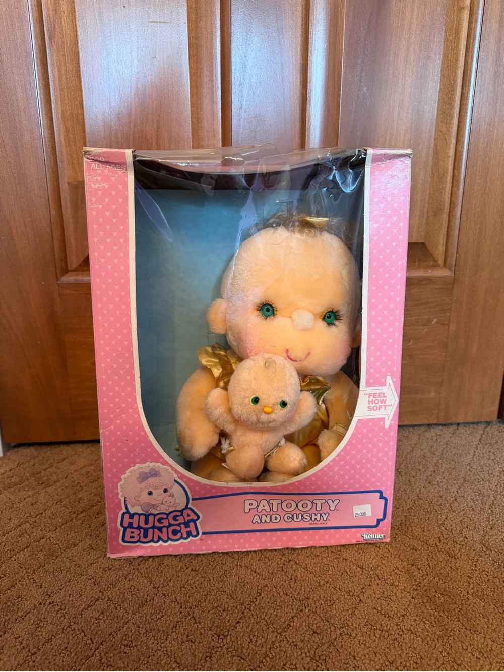 Vintage 1985 Kenner Hugga Bunch Patooty and Cushy Plush Doll
